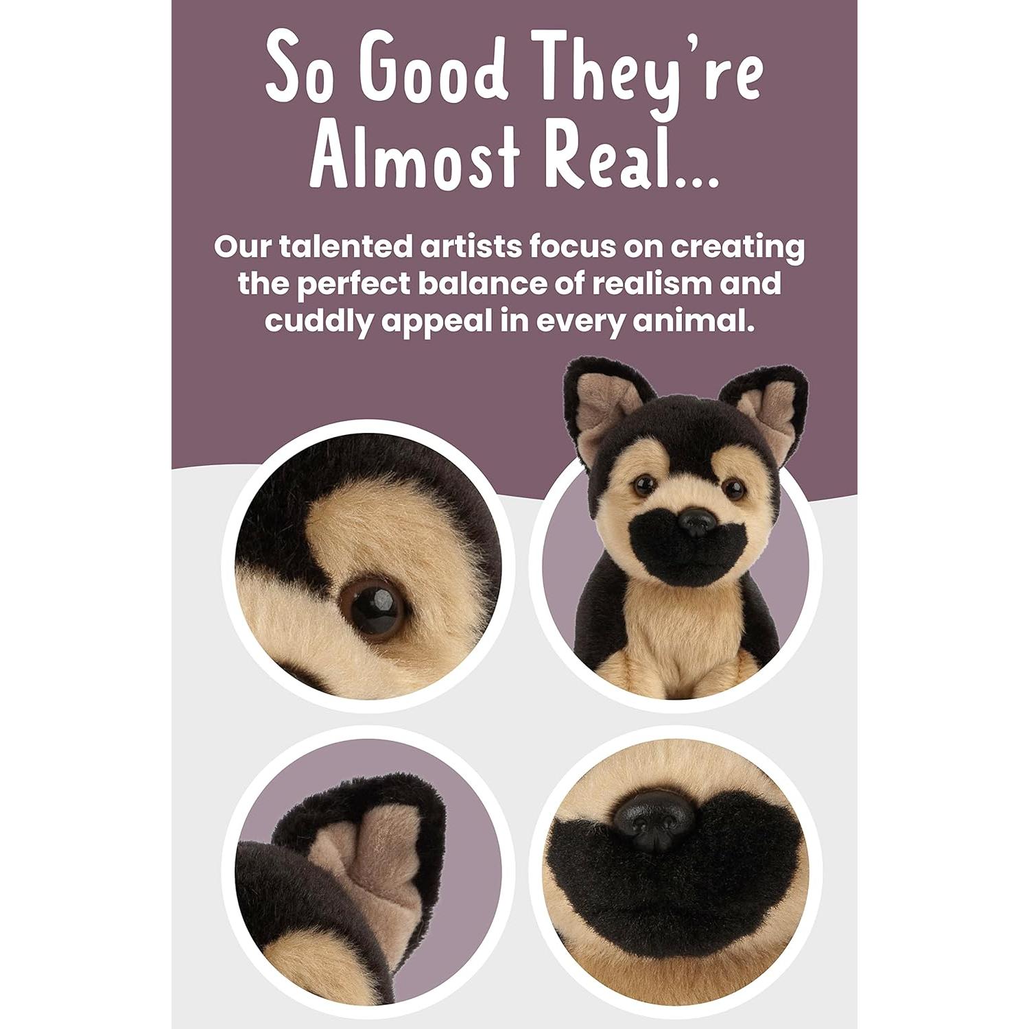 Cachorro de Peluche Pastor Alemán Living Nature 16cm