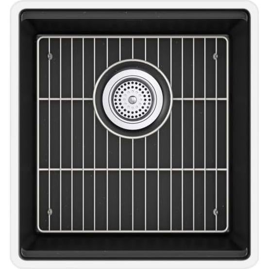 Fregadero de Bar KOHLER Billings 18" Bajo Encimera Negro Mate