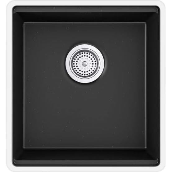 Fregadero de Bar KOHLER Billings 18" Bajo Encimera Negro Mate