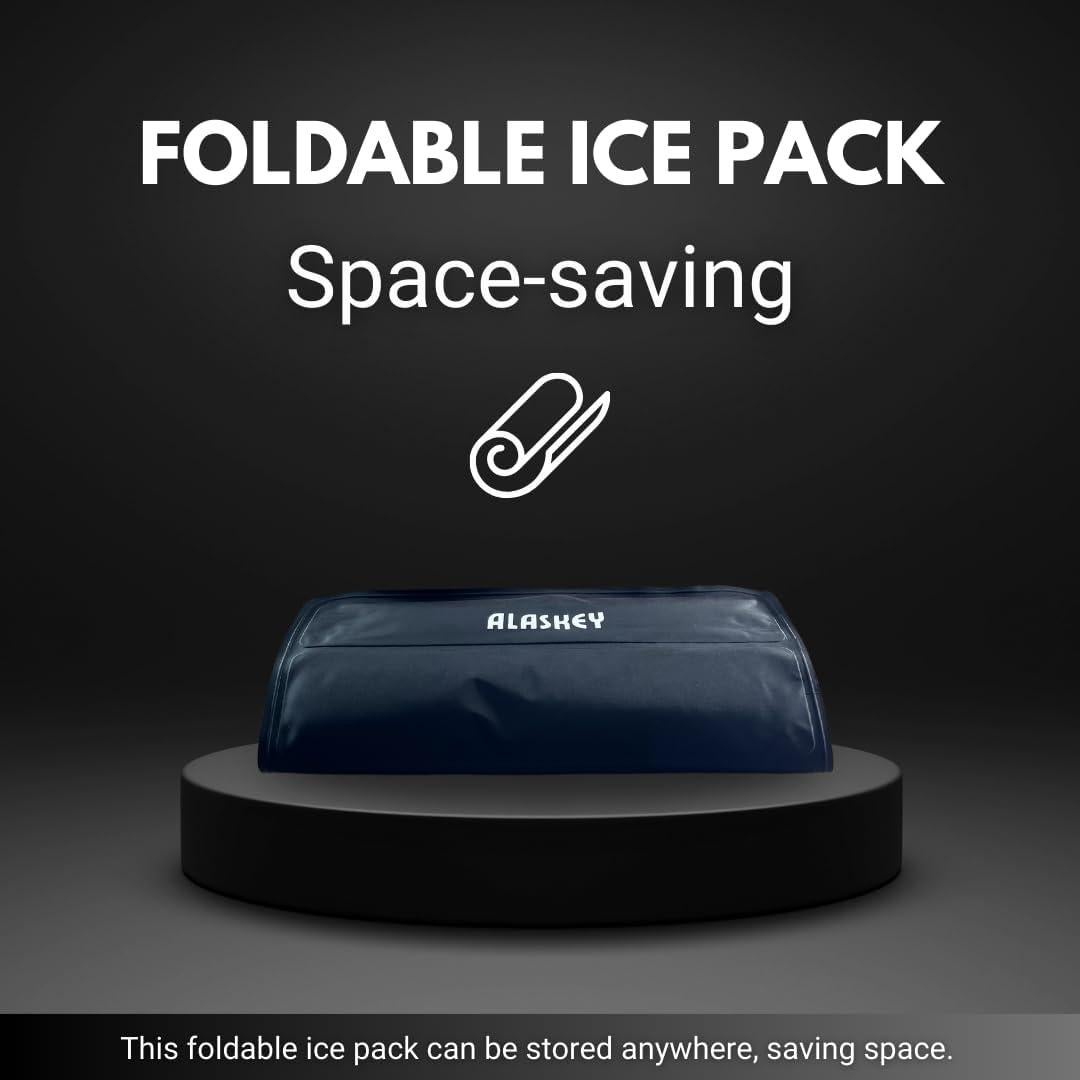 Alaskey Paquete de Hielo Reutilizable 114.3x40.6cm para Terapia Fría