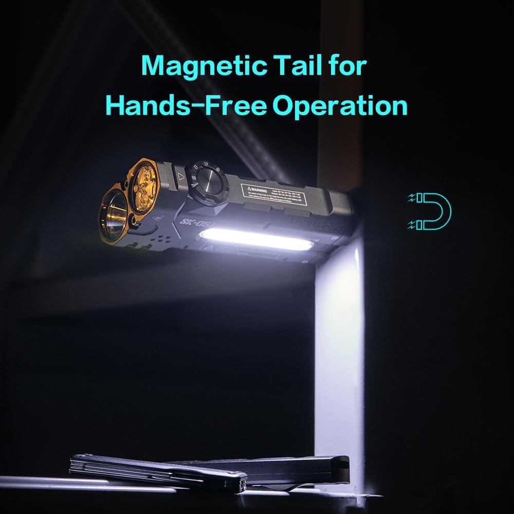 Linterna Recargable LINDA EQUIPO SK05 2850 Lúmenes IP68