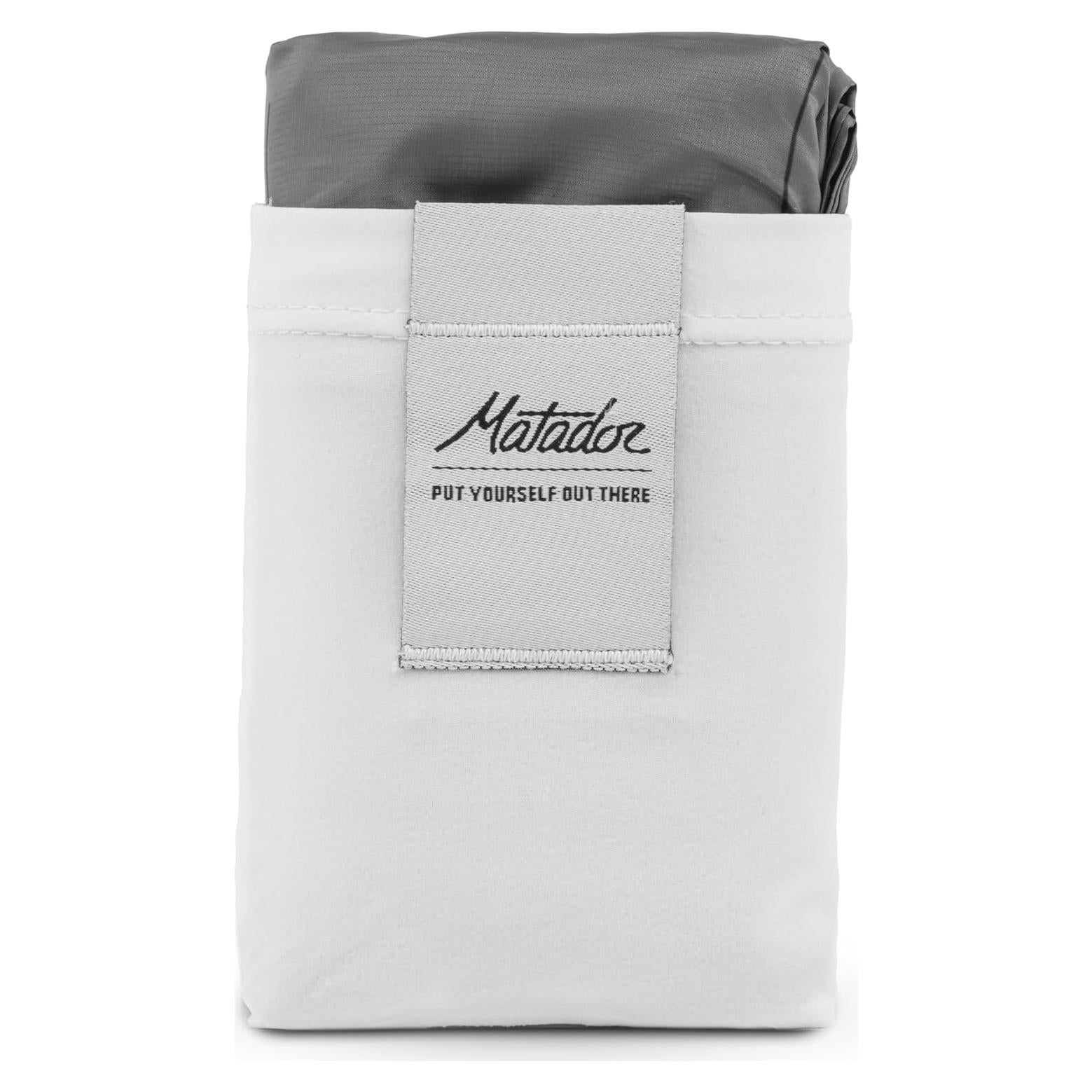 Manta Pocket Matador 4.0 Blanca Plegable 160x112 cm Impermeable