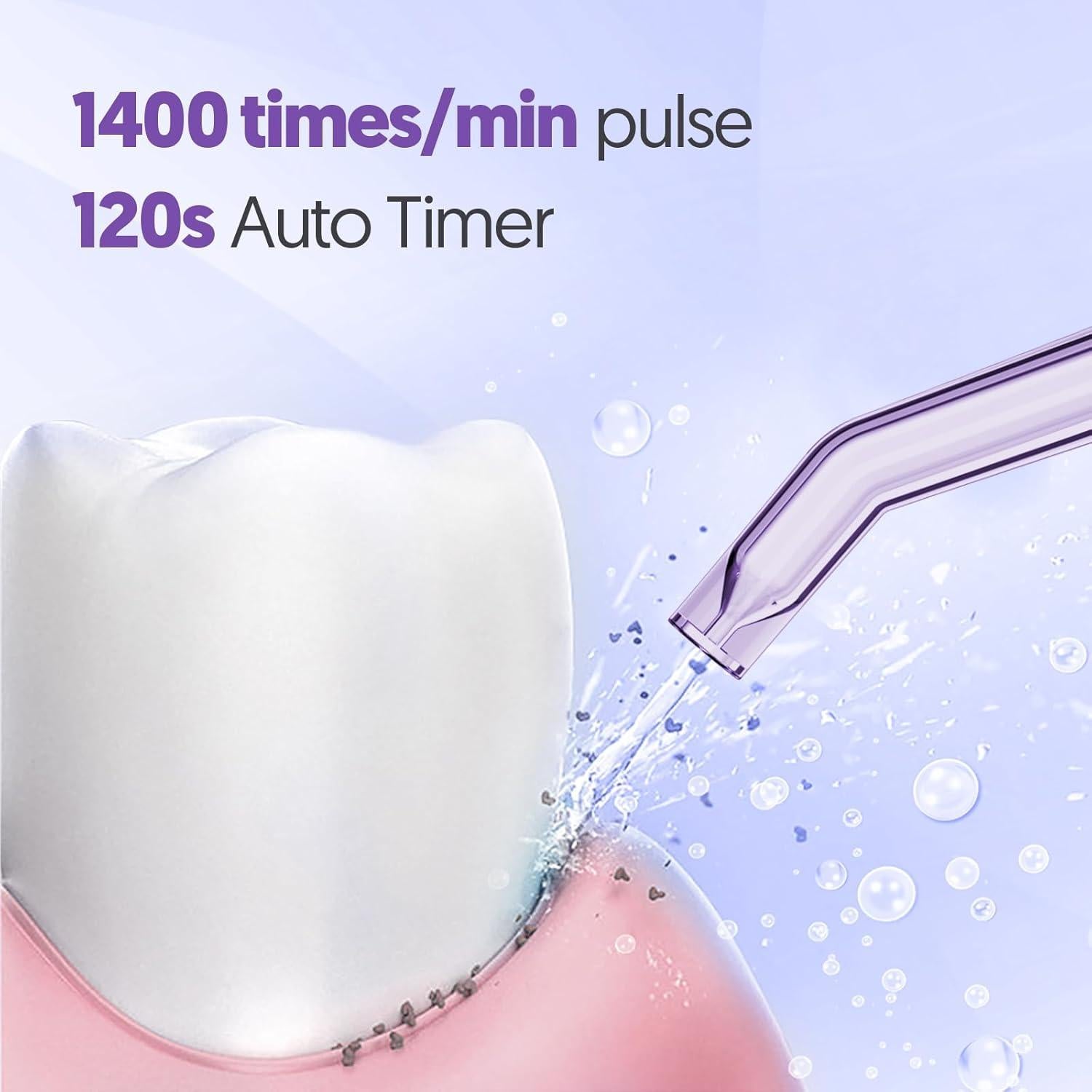 Irrigador Dental Inalámbrico SEJOY CYQ-FC5091 300ML USB IPX7