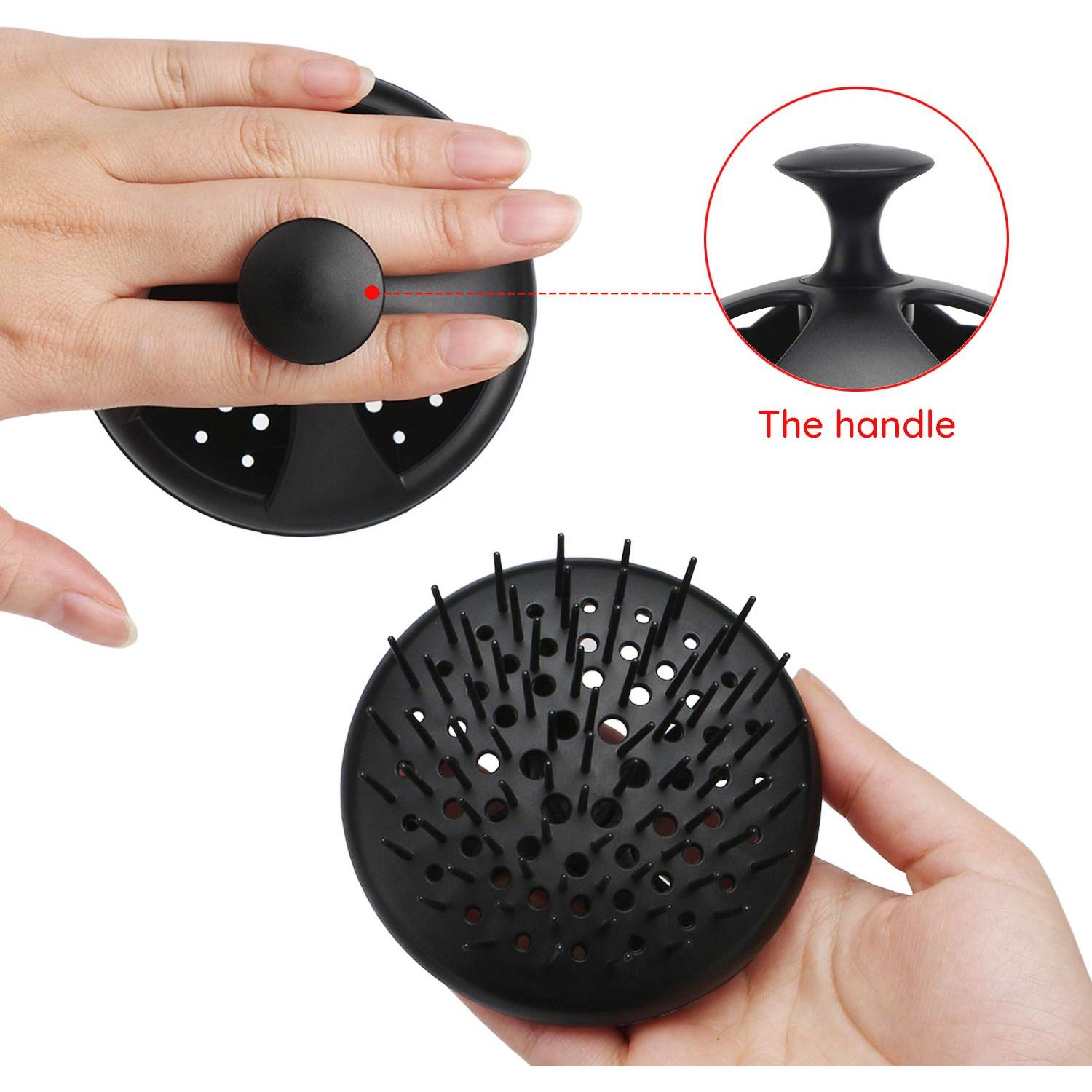 Cepillos Anticaspa Segbeauty 2 Piezas Cuidado Cabello 8.89 cm