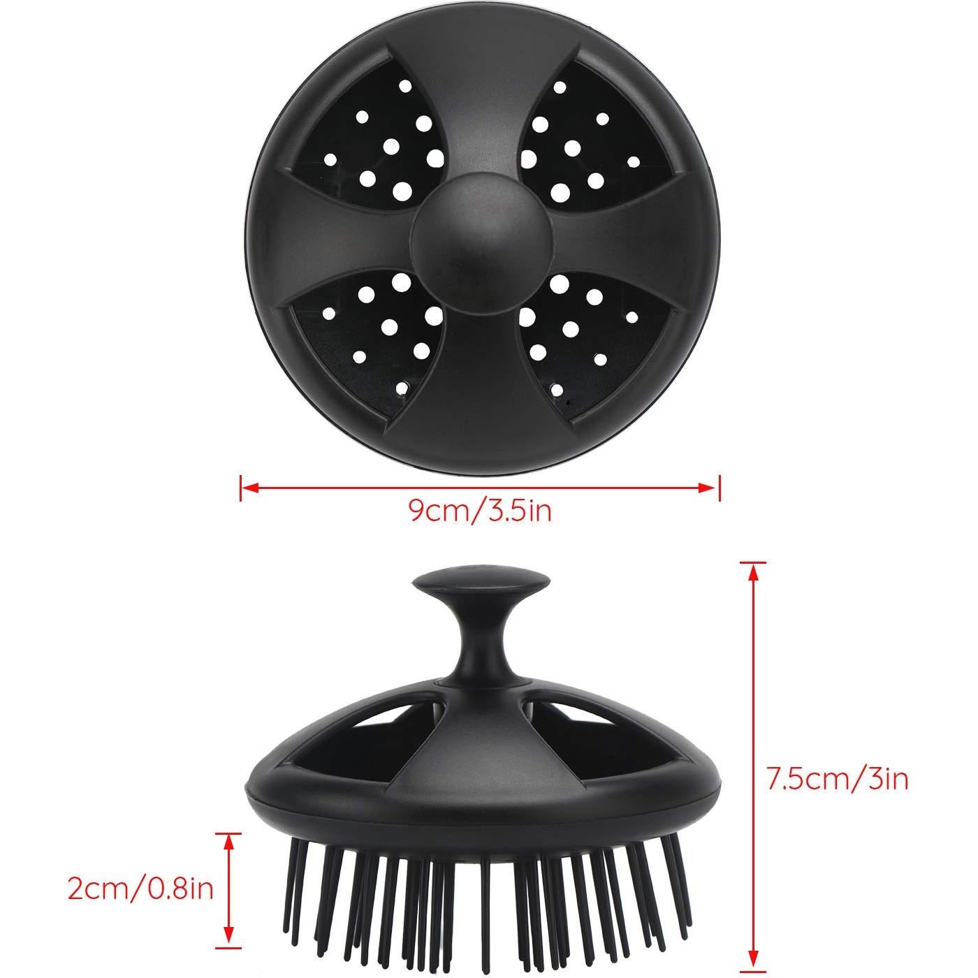 Cepillos Anticaspa Segbeauty 2 Piezas Cuidado Cabello 8.89 cm