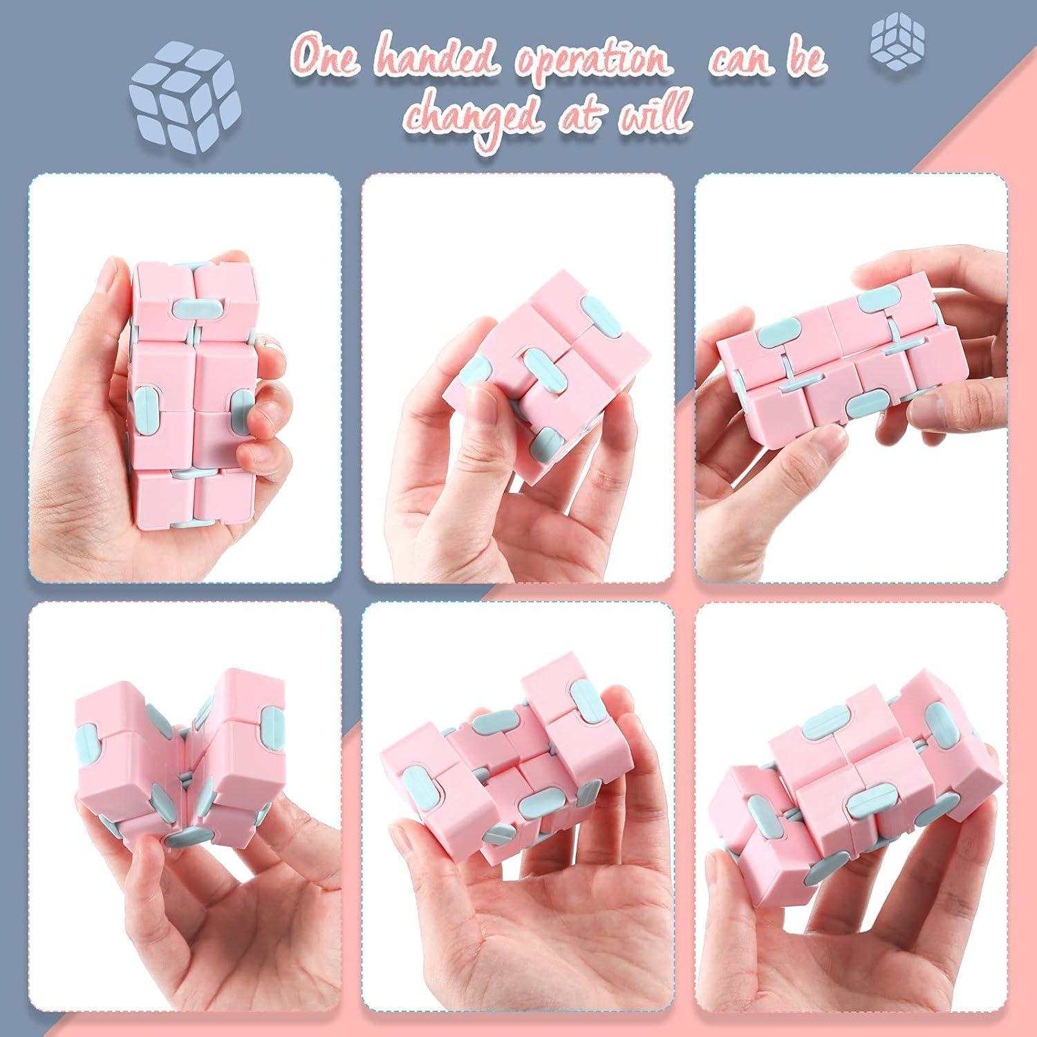Cubo Infinito Skylety 6 Piezas Alivio Estrés y Ansiedad