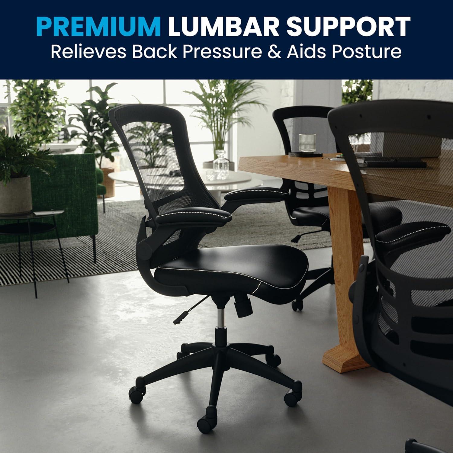 Silla de Oficina Ergonómica Flash Furniture Kelista Negra