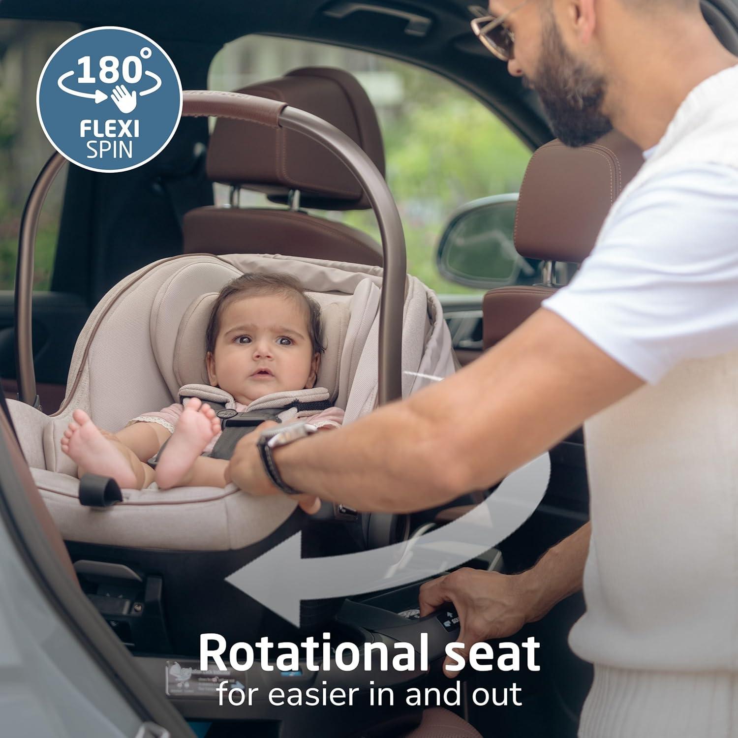 Asiento de Auto Rotatorio Maxi-Cosi Peri 180° Bebé 1.81-13.61 kg