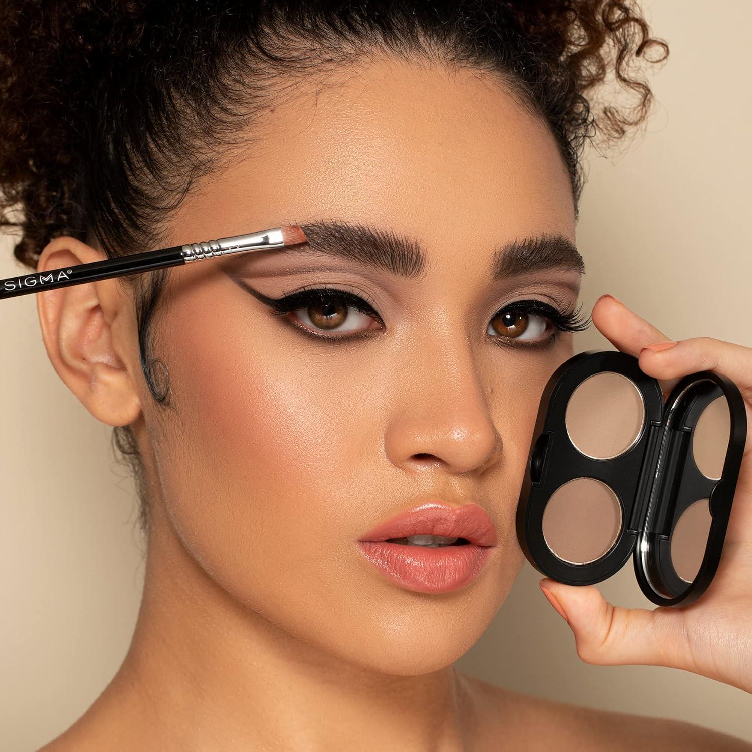 Duo de Polvo para Cejas Sigma Beauty - 2 Tonos Vegano 30g