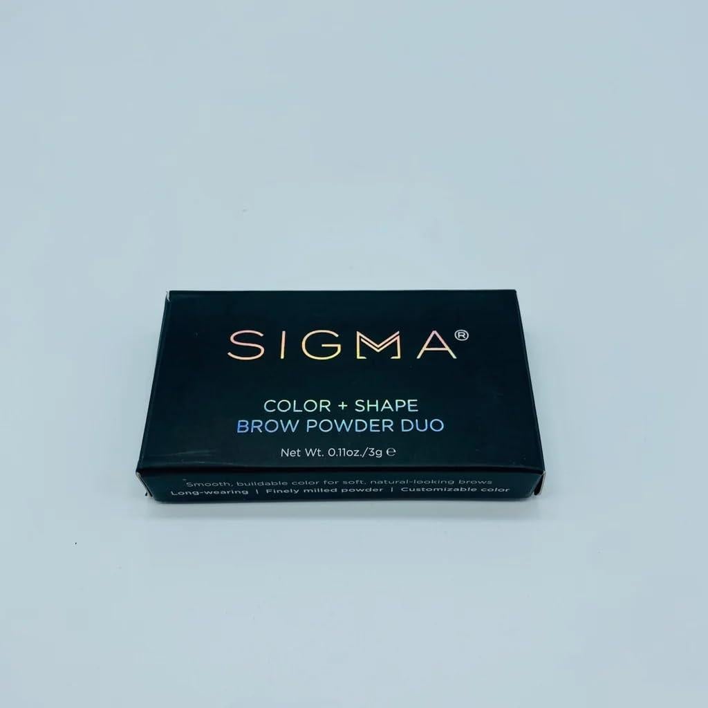Duo de Polvo para Cejas Sigma Beauty - 2 Tonos Vegano 30g