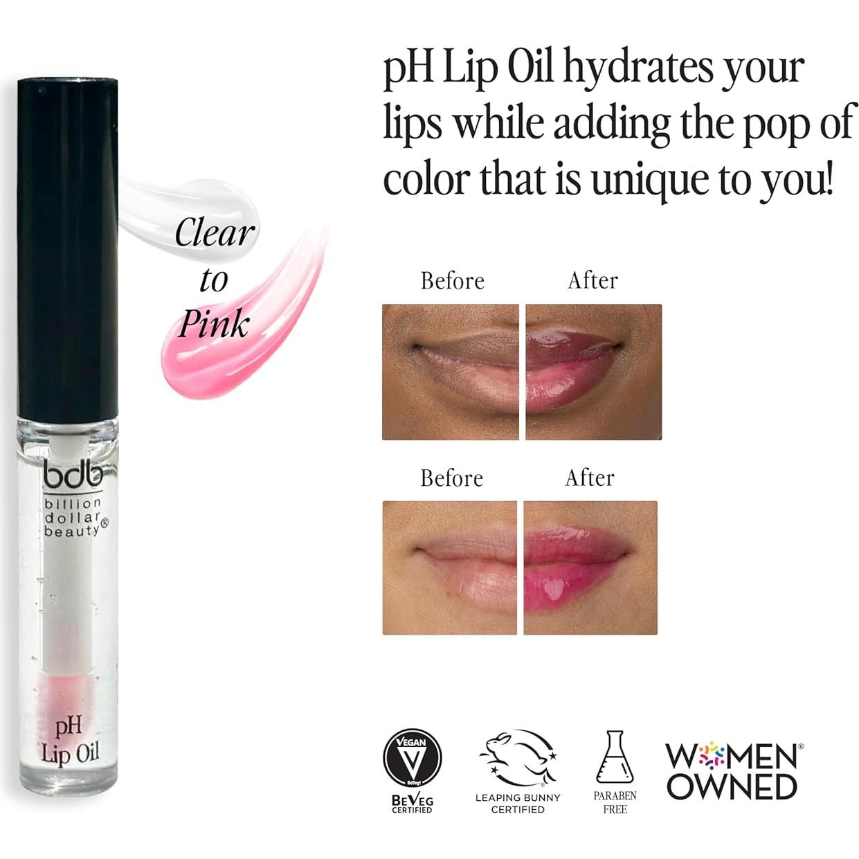 Aceite Labial Billion Dollar Brows pH Cambiante 9.1g Hidratante