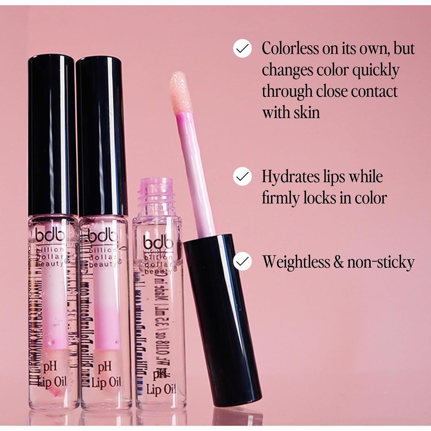 Aceite Labial Billion Dollar Brows pH Cambiante 9.1g Hidratante