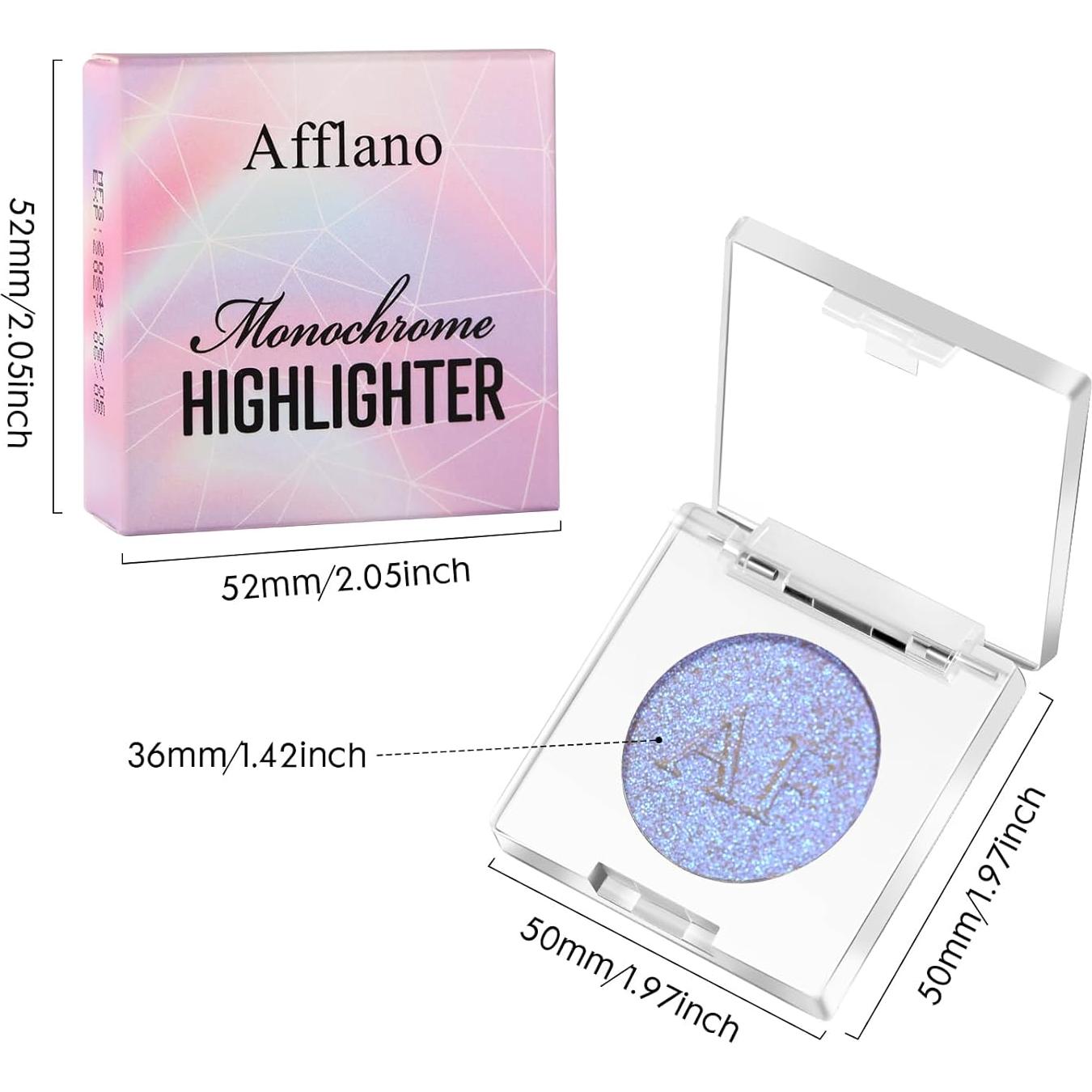 Iluminador Facial Duocromo BEUSELF #05 Azul Púrpura 40g