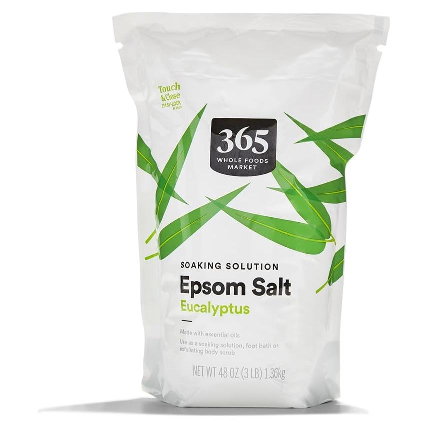 Sal de Epsom Eucalipto 1360g 365 Everyday Value - Relajación