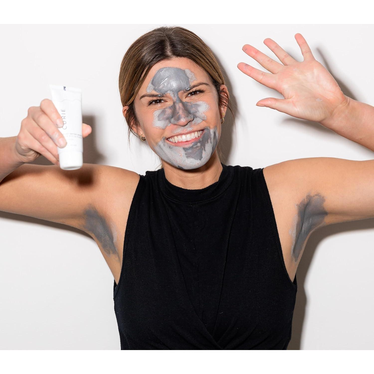 Desodorante Natural Curie Néctar de Coco + Máscara Detox 2pk