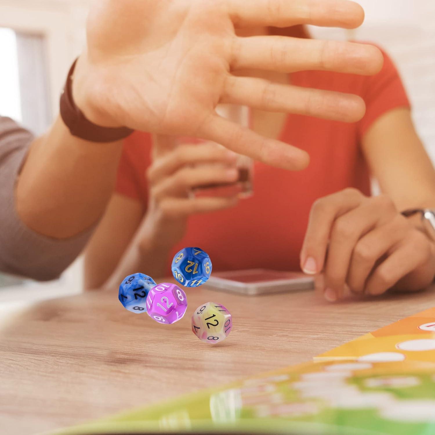 AUSTOR Juego de Dados Poliedricos 42 Piezas 12 Caras