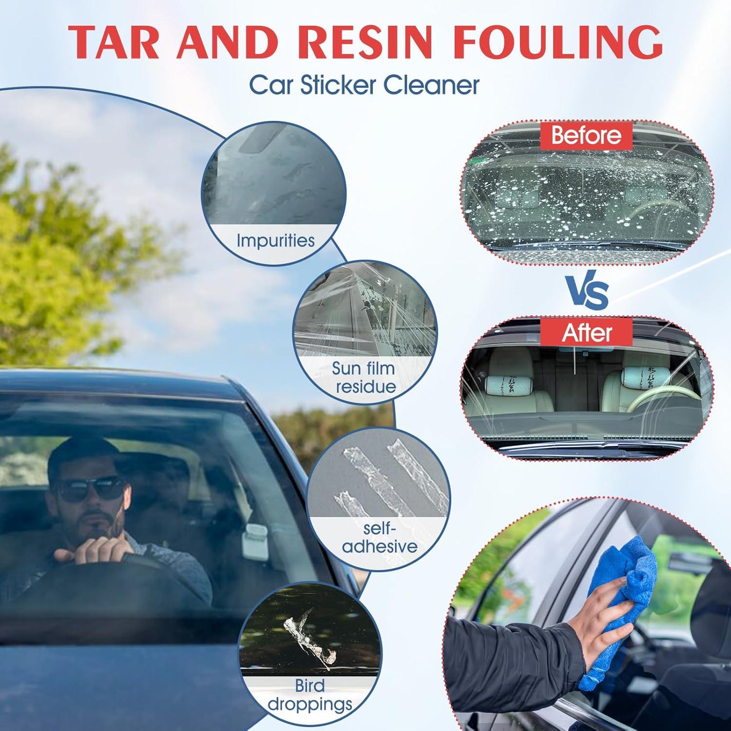 Removedor de Adhesivo Ganbaro 120ml con Raspador de Cuchilla