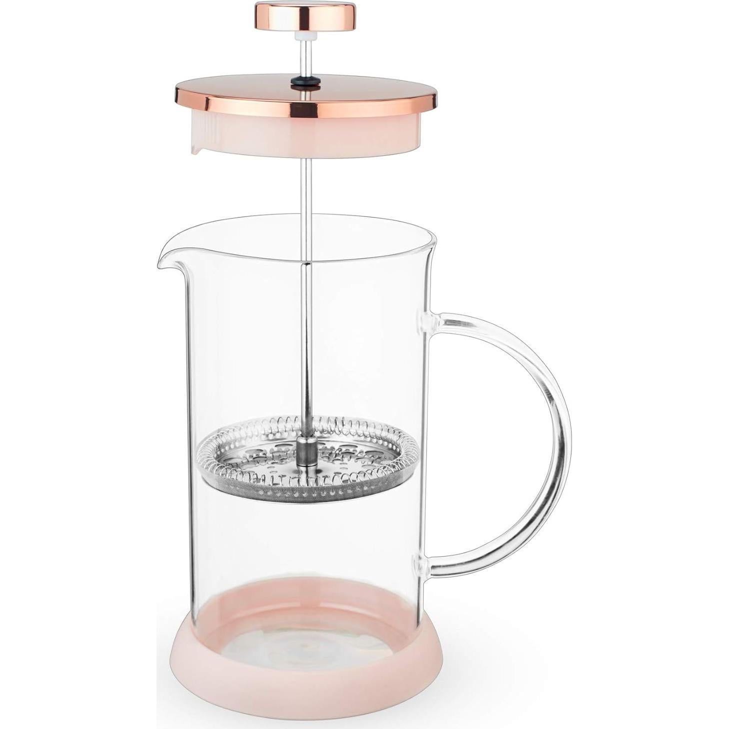 Prensa Francesa para Té y Café Pinky Up Riley 12 oz Rosa