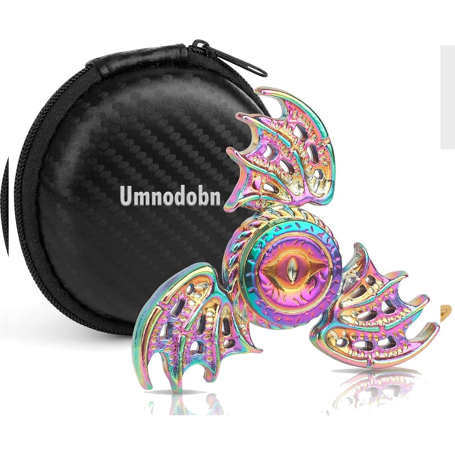 Spinner Dragón Umnodobn de Metal para Alivio de Estrés