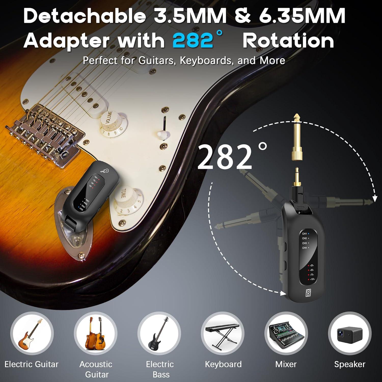 Sistema de Audio Inalámbrico M7 - Transmisor y Receptor 5.8GHz