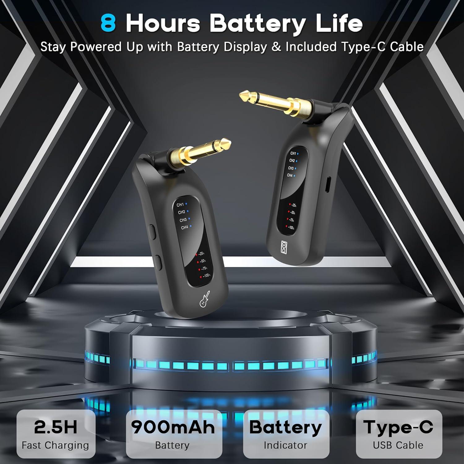 Sistema de Audio Inalámbrico M7 - Transmisor y Receptor 5.8GHz