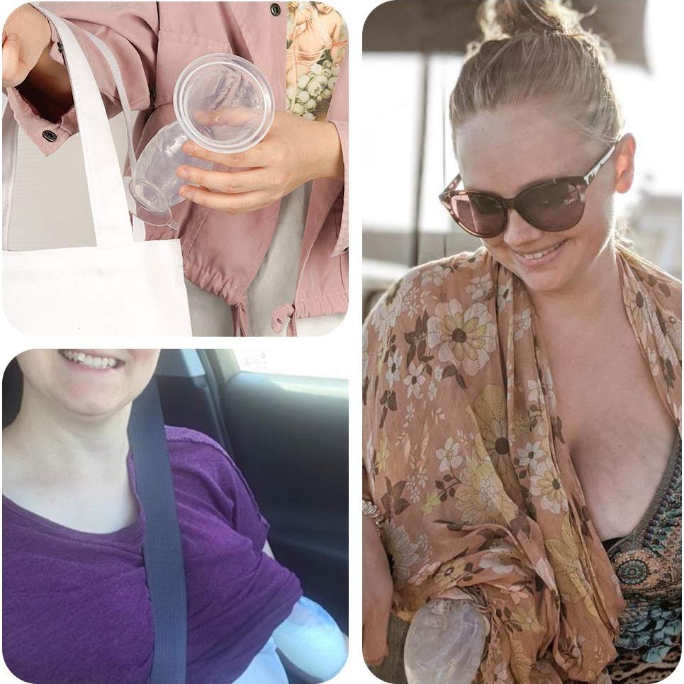 Bomba de Pecho Manual Haakaa de Silicona 100ml Libre BPA