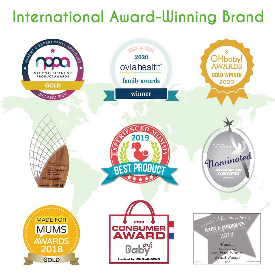 Bomba de Pecho Manual Haakaa de Silicona 100ml Libre BPA