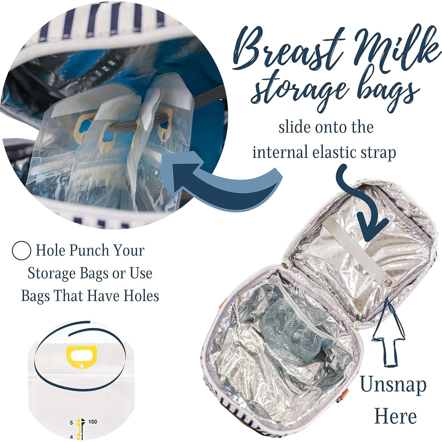 Bolsa Térmica Aislada Jax 2020 para 6 Botellas de Leche