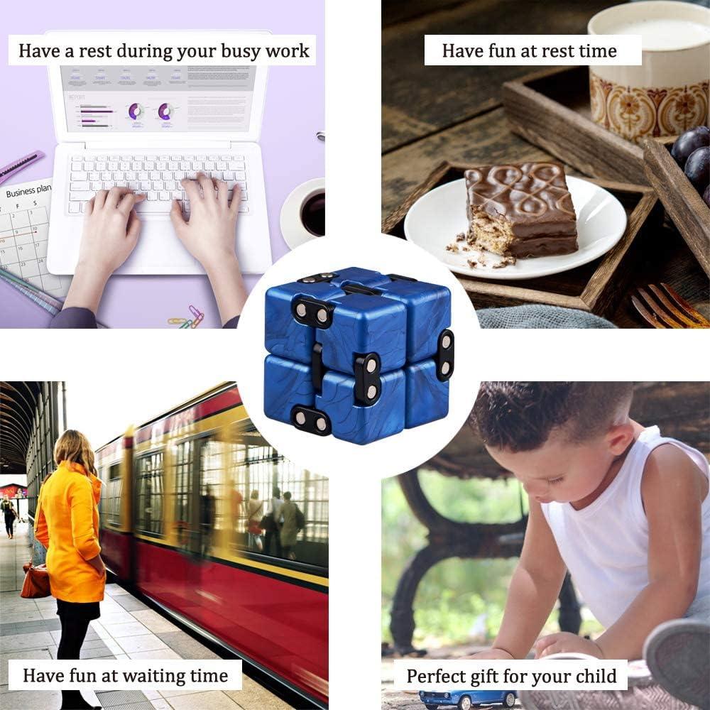 Cubo Antiestrés QIYI Pequeño Elefante Dorado Zafiro