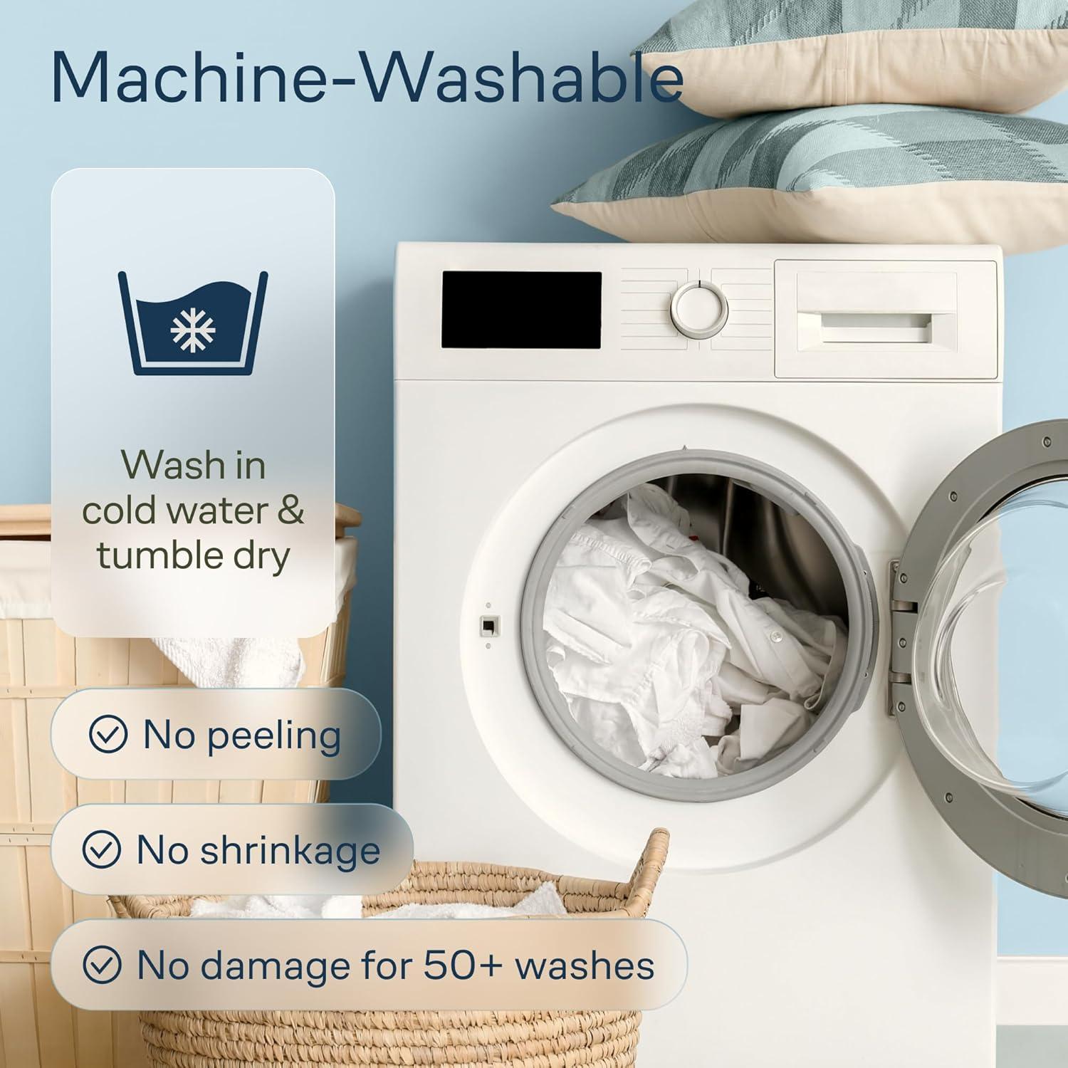 Cubierta de colchón Twin Niagara Cooling 99x191 cm - Acolchada