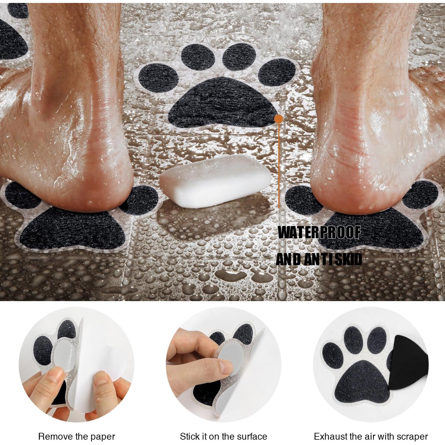 Pegatinas Antideslizantes Secopad Patas de Oso 24 Piezas