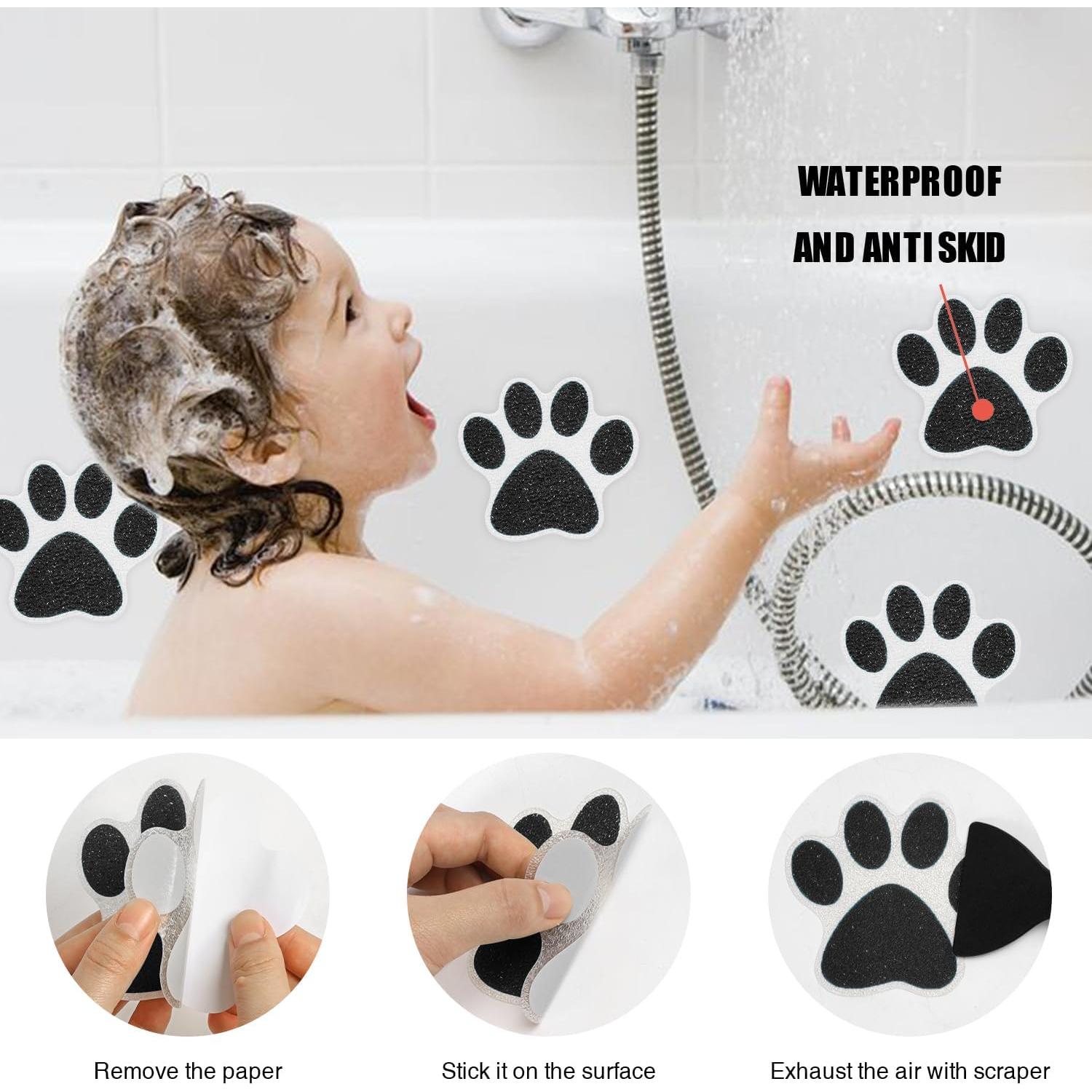 Pegatinas Antideslizantes Secopad Patas de Oso 24 Piezas