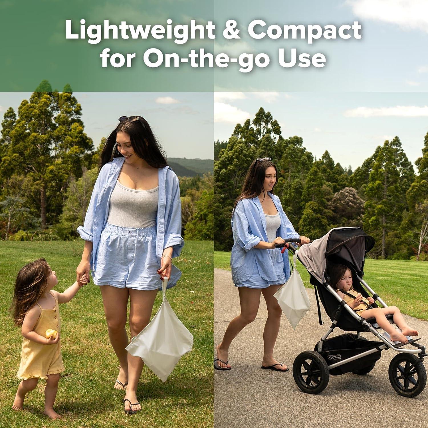 Bolsa Impermeable Haakaa para Bebé 320x370mm Beige