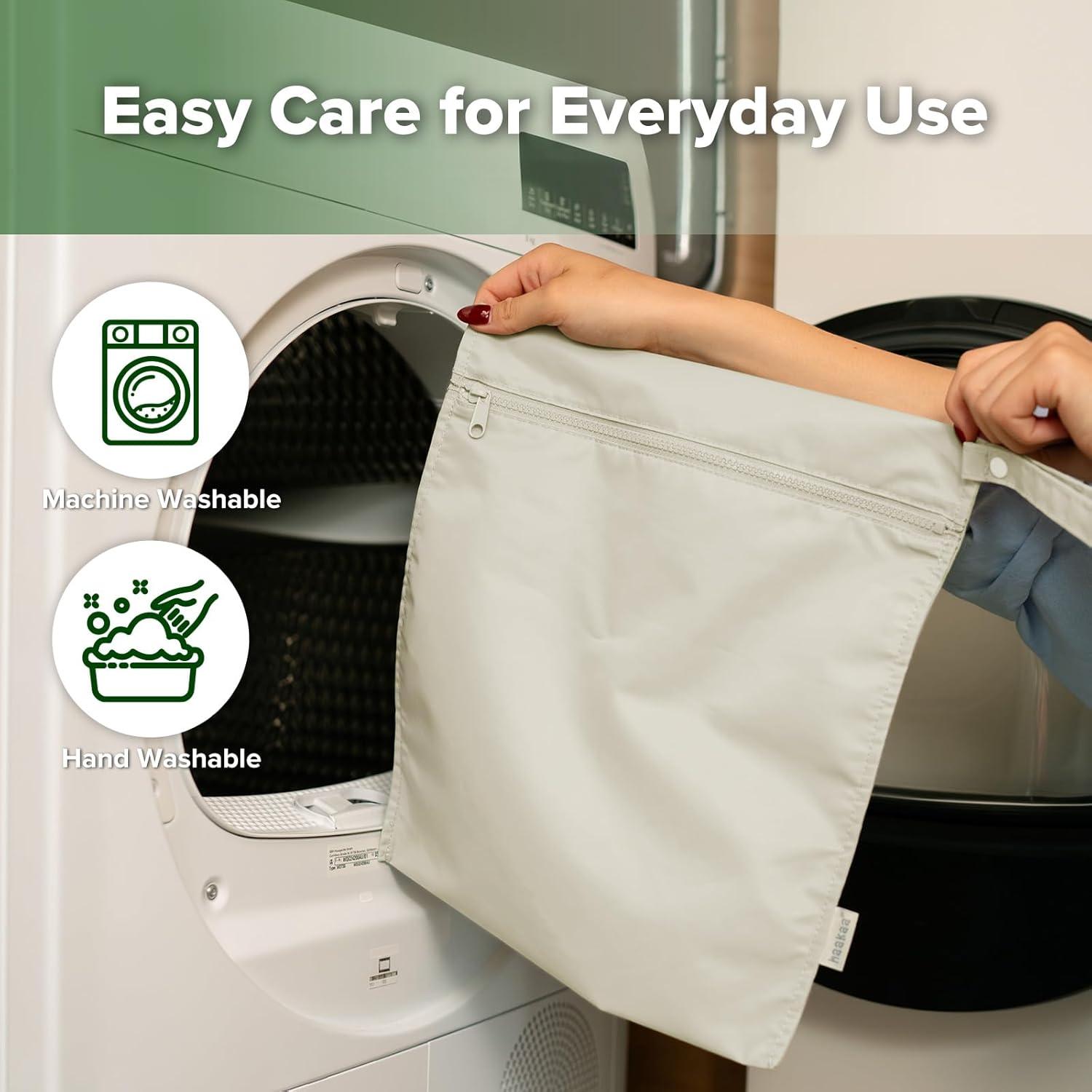 Bolsa Impermeable Haakaa para Bebé 320x370mm Beige