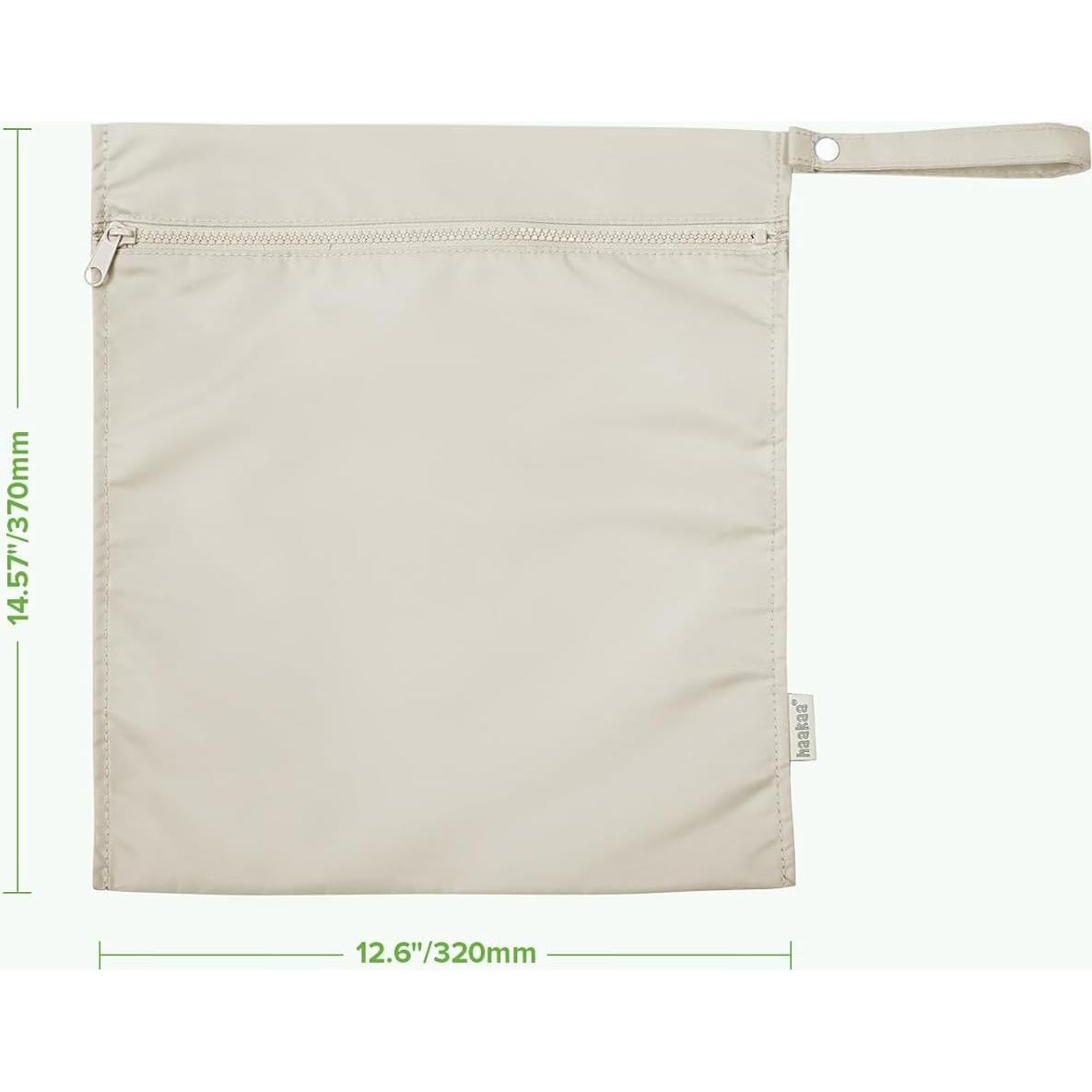 Bolsa Impermeable Haakaa para Bebé 320x370mm Beige