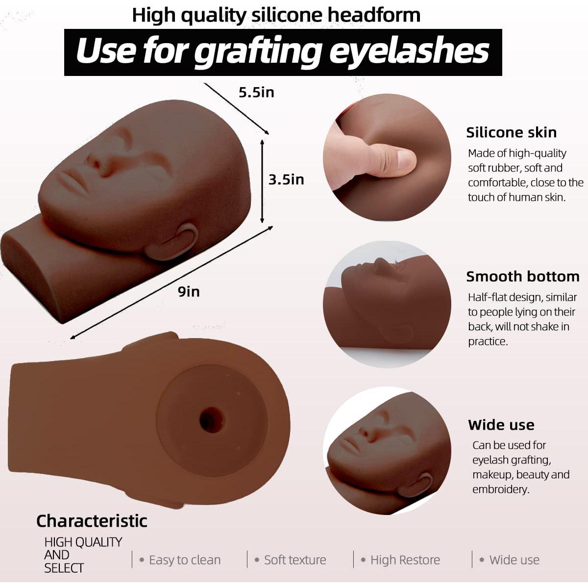 Kit de Extensión de Pestañas DNSGOOR con Ventilador USB y Herramientas