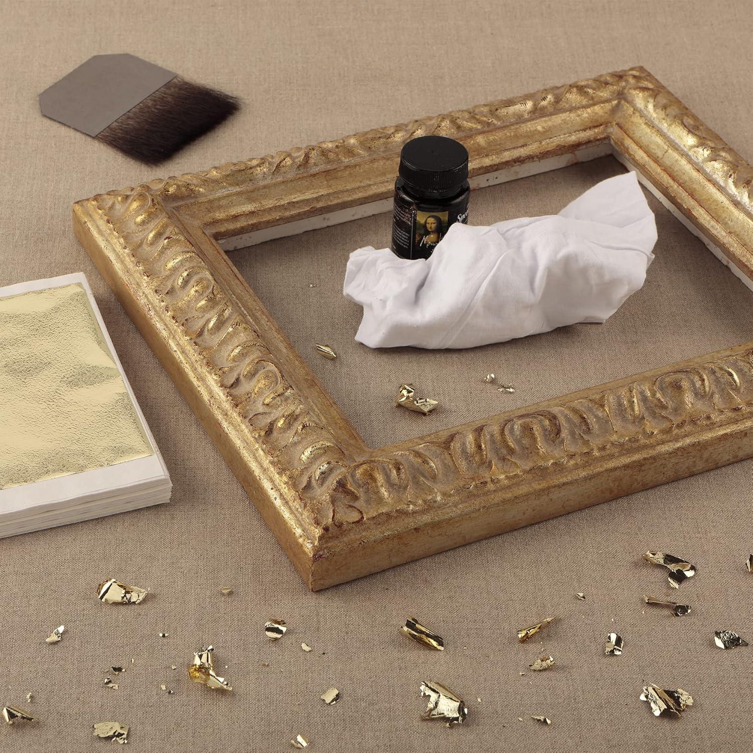 Hoja de Metal Imitación Oro Champán Guild-Gold 50 Hojas 140mm