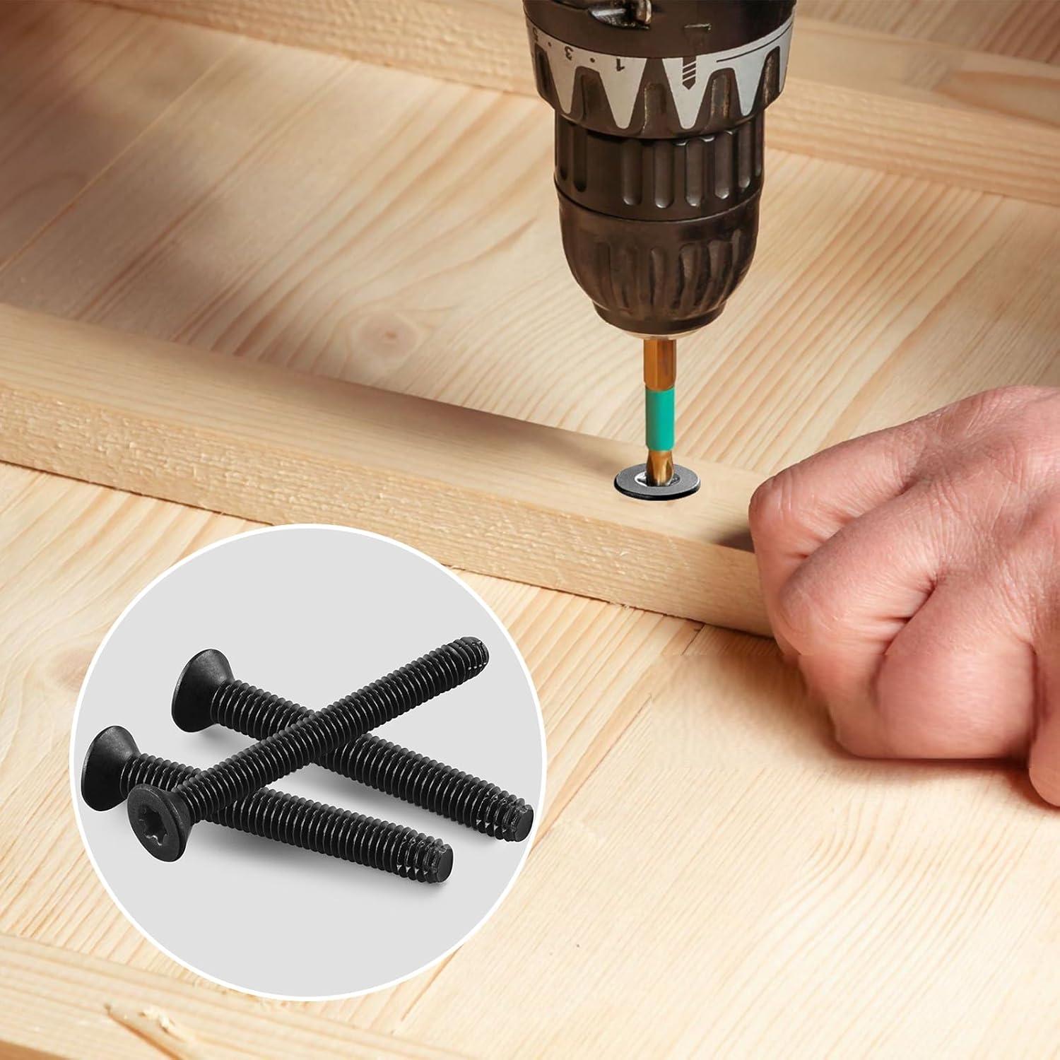 20 Tornillos Autoperforantes BNUOK 2-1/2" (6.35 cm) Torx