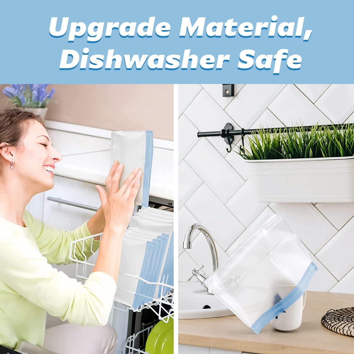 Bolsas de Almacenamiento Reutilizables ANDYKEN 2 Galones 10 Unidades