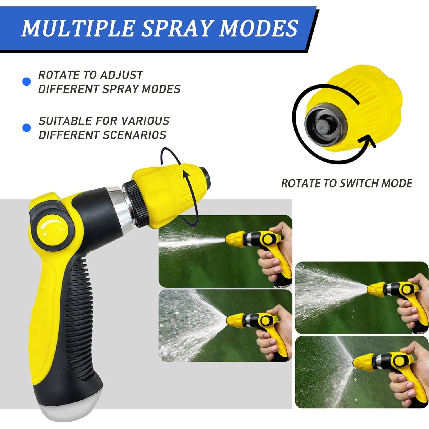 Kit de Lavado de Autos AjiuSir: Rociador de Espuma 900ml + Esponja + Toalla