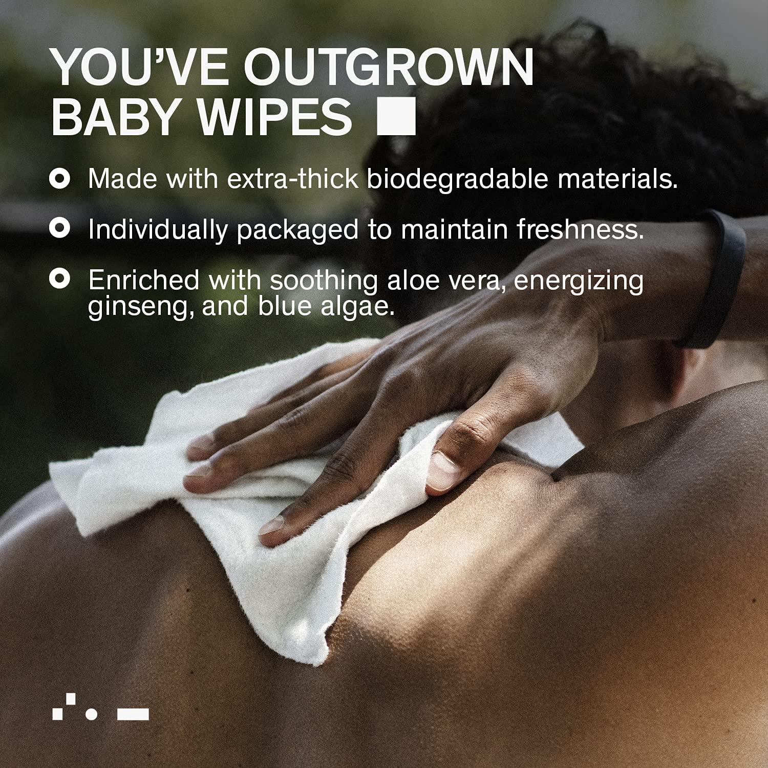 Toallitas Corporales Bravo Sierra - 10 Biodegradables con Aloe Vera