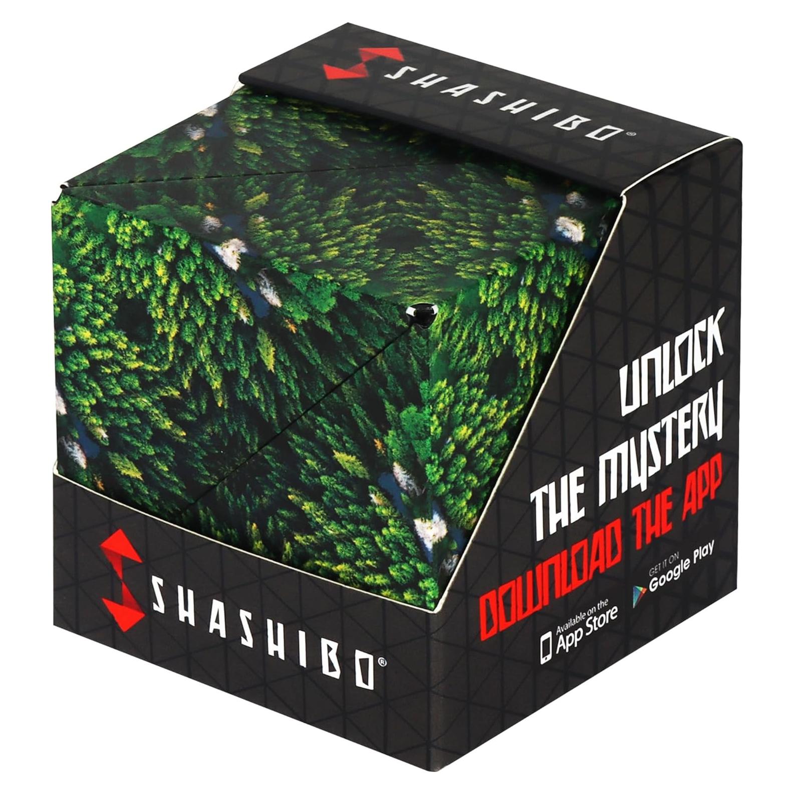 Cubo Antiestrés Shashibo Fun in Motion - 36 Imanes - Bosque