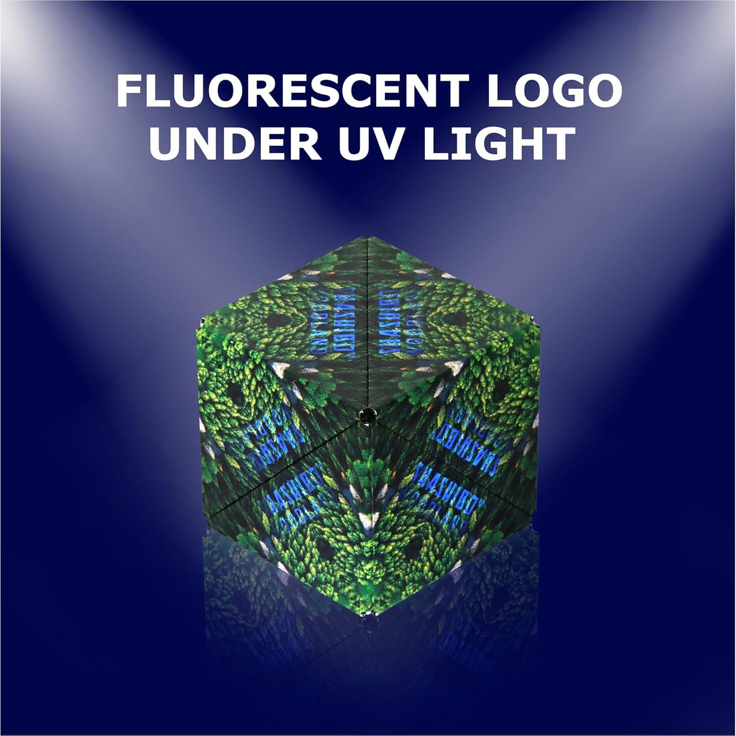 Cubo Antiestrés Shashibo Fun in Motion - 36 Imanes - Bosque