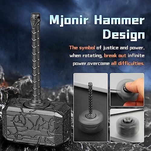 Spinner Fidget Martillo Gamtec 2 en 1 Brilla en la Oscuridad