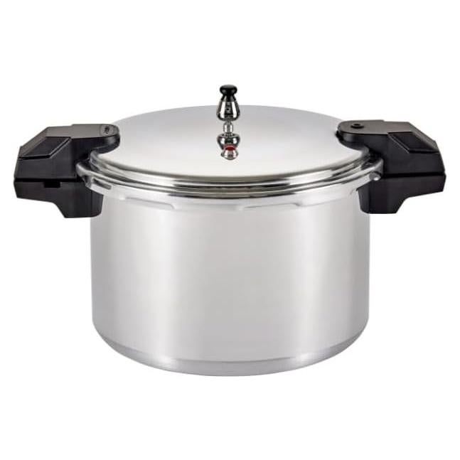 Olla a Presión Mirro de Aluminio Pulido 16 Litros Plata