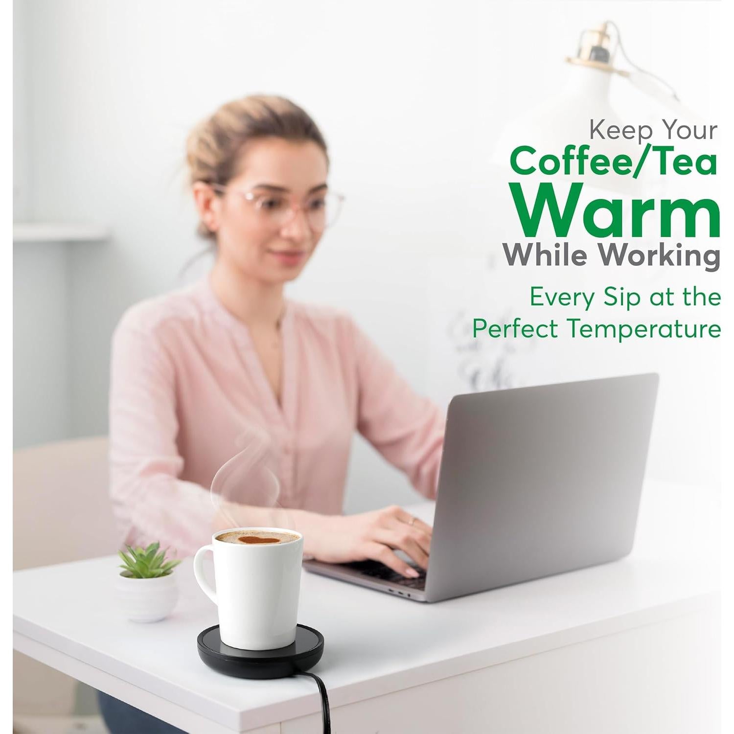 Calentador de Tazas Eléctrico Bulk Paradise 17W Automático Negro