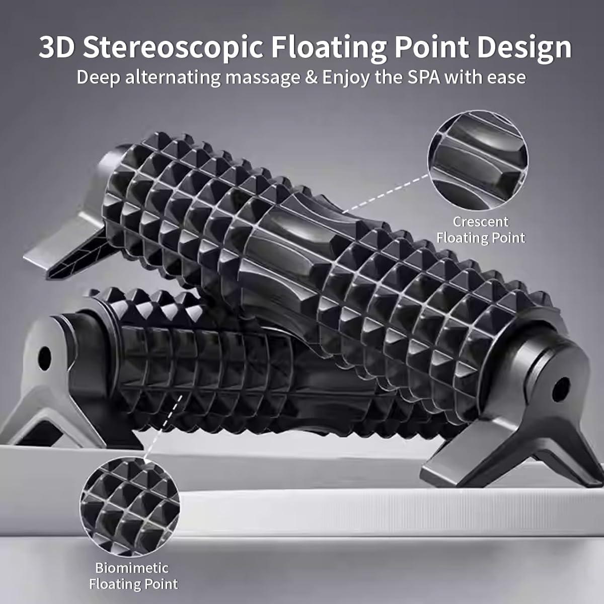 Rodillo de Espuma RUNWE 53 cm con Soporte Antideslizante