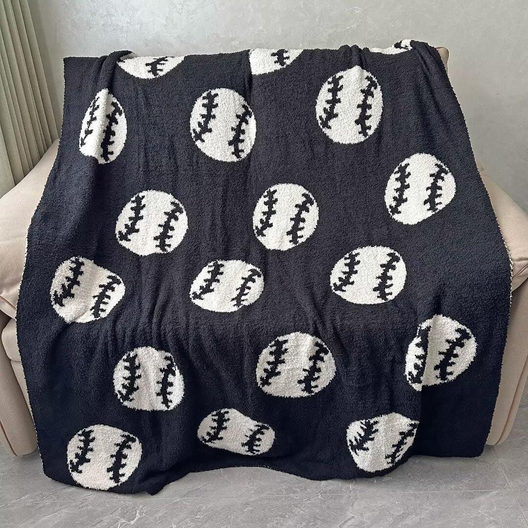 Manta Reversible de Rugby XING7DAY 50x60 cm Microfibra Negra