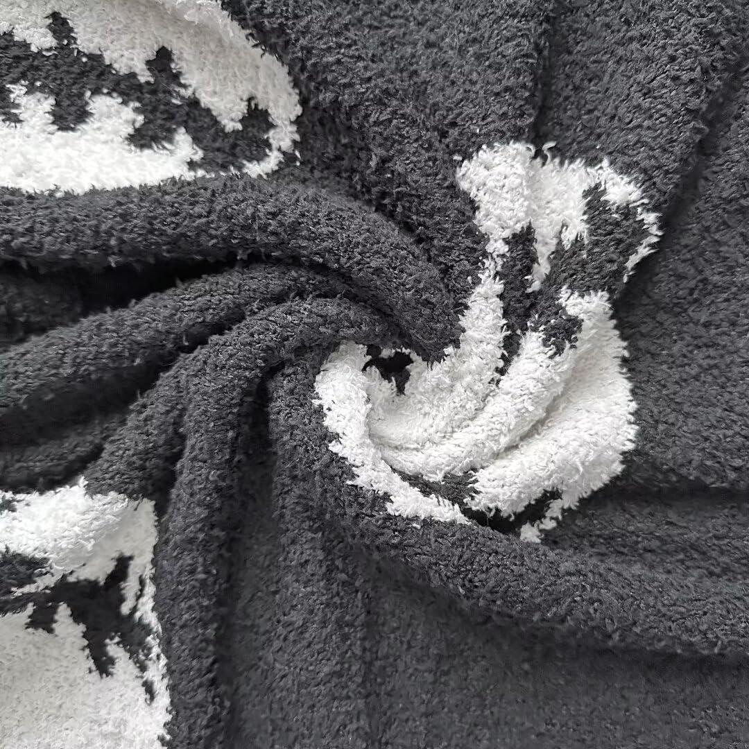 Manta Reversible de Rugby XING7DAY 50x60 cm Microfibra Negra