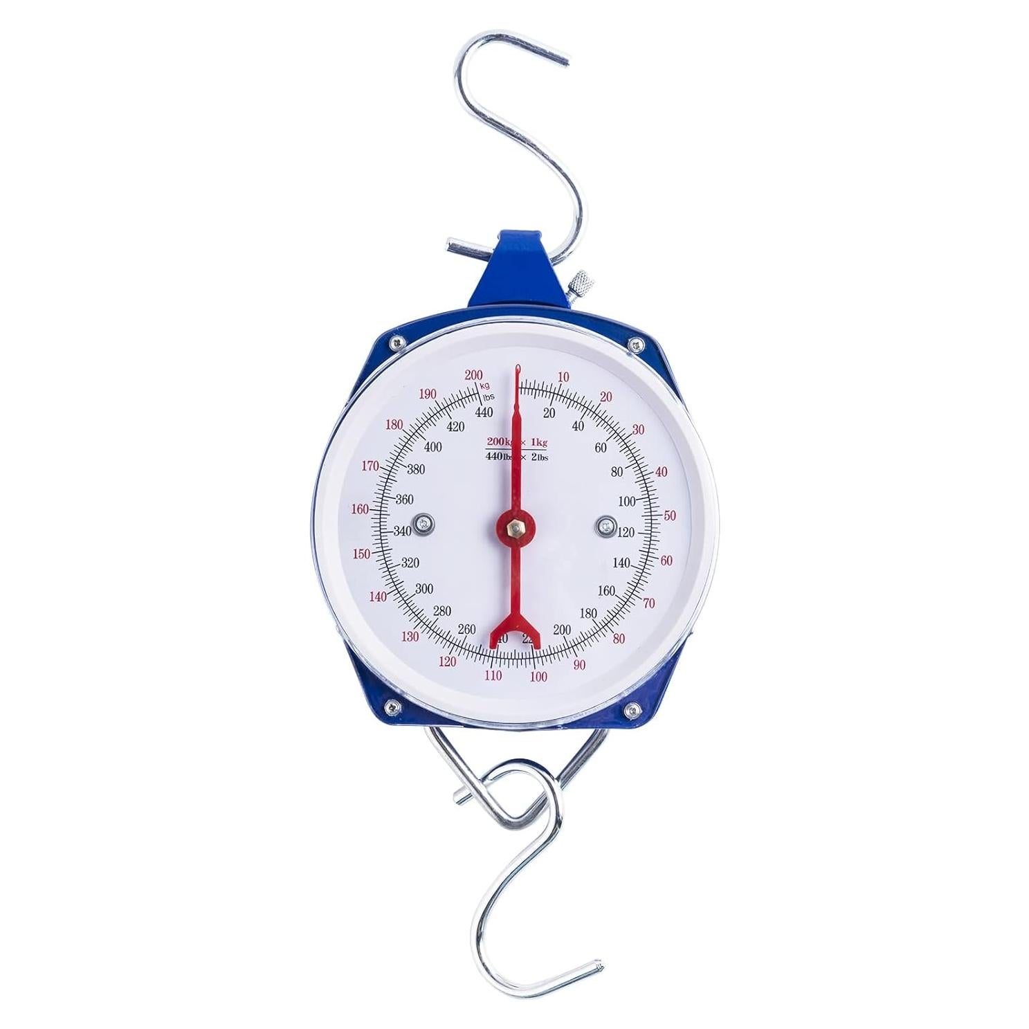 Báscula Colgante Mecánica Yogayet 200kg Azul - Alta Precisión